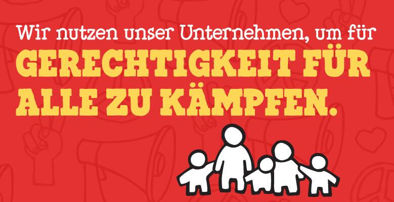 We use our business to fight for equity for all people