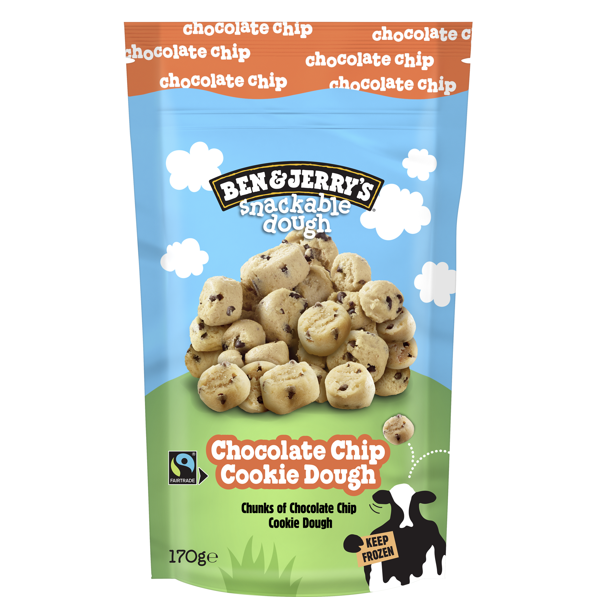 Chocolate Chip Cookie Dough Cookie Dough Chunks bag