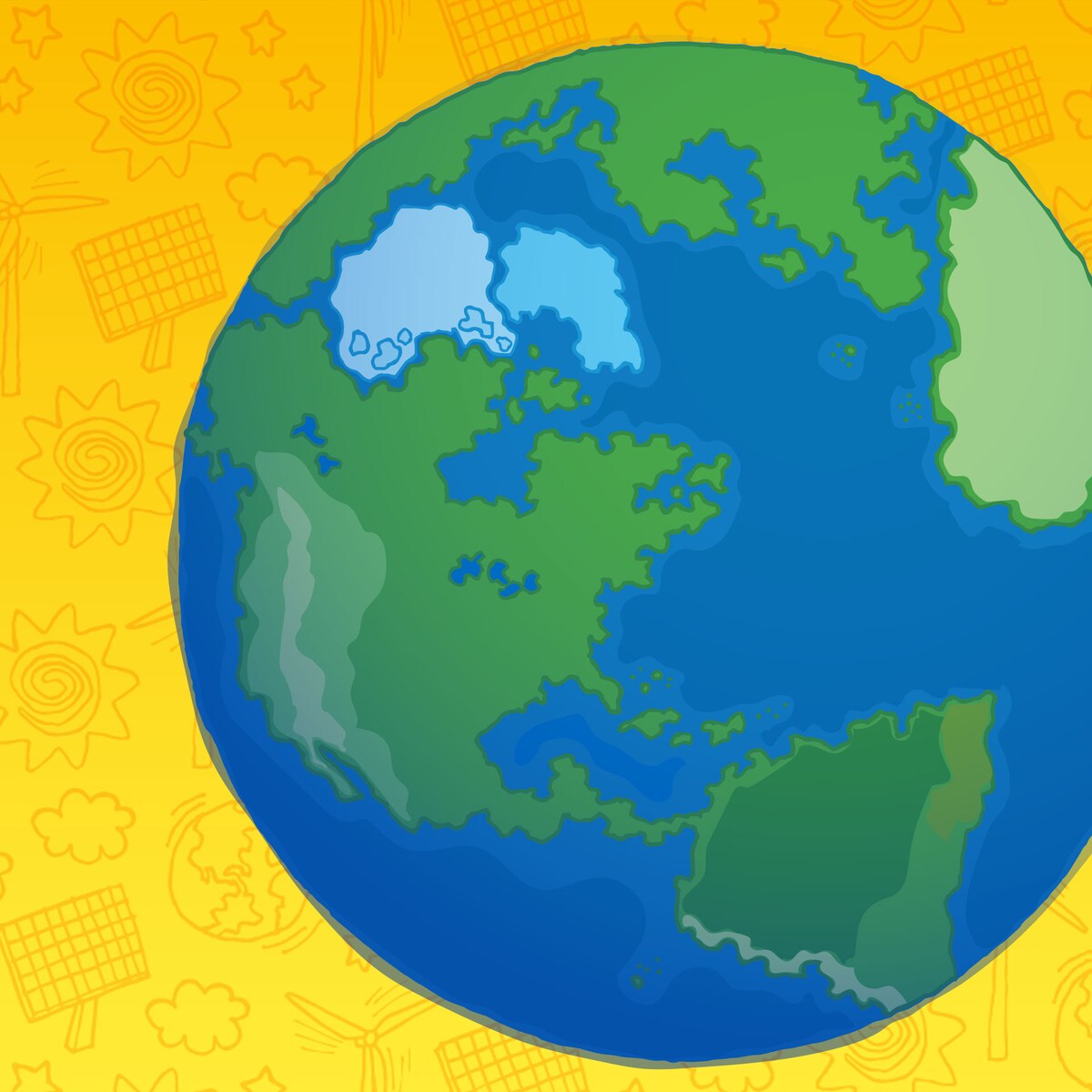 Unsere Auswirkungen auf das Klima – Symbol